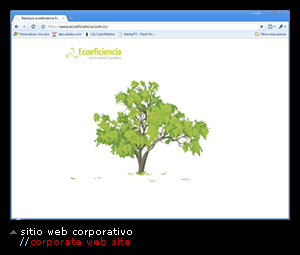Ecoeficiencia - Web site corporativo | Ecoeficiencia's corporate web site