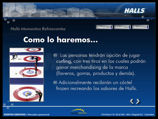 Presentación comercial de proyecto para Halls // Commercial presentation for Halls
