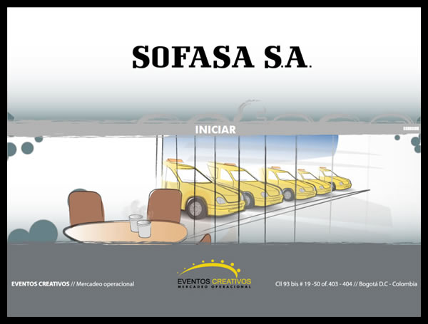 Presentación comercial de proyecto para Sofasa S.A. // Commercial presentation for Sofasa S.A.