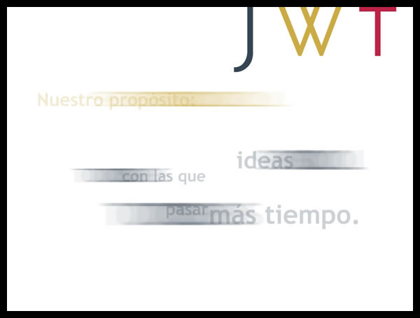 Presentación de agencia // JWT's new philosophy presentation