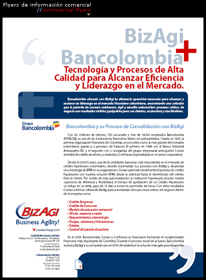 Flyer comercial | Commercial Flyer