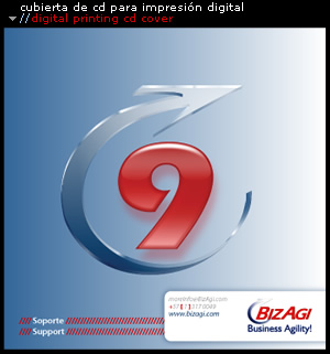 cubierta de cd para impresión digital // digital printing cd cover